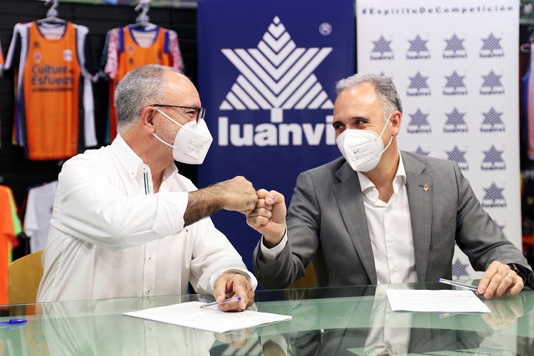 Luanvi vestirá a Valencia Basket por 25ª temporada