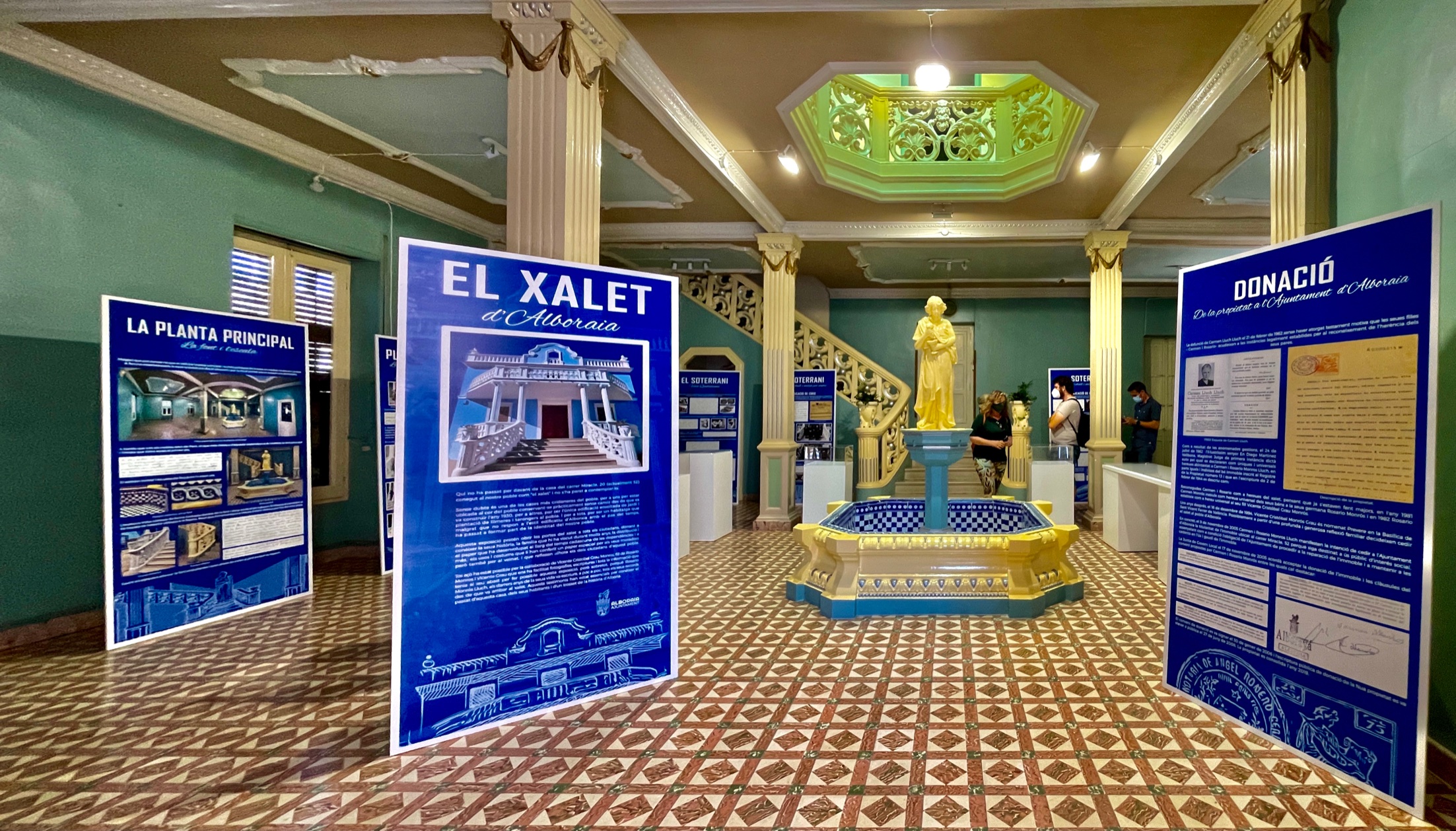 Las puertas del "Chalet de Alboraya" se abren a la ciudadanía