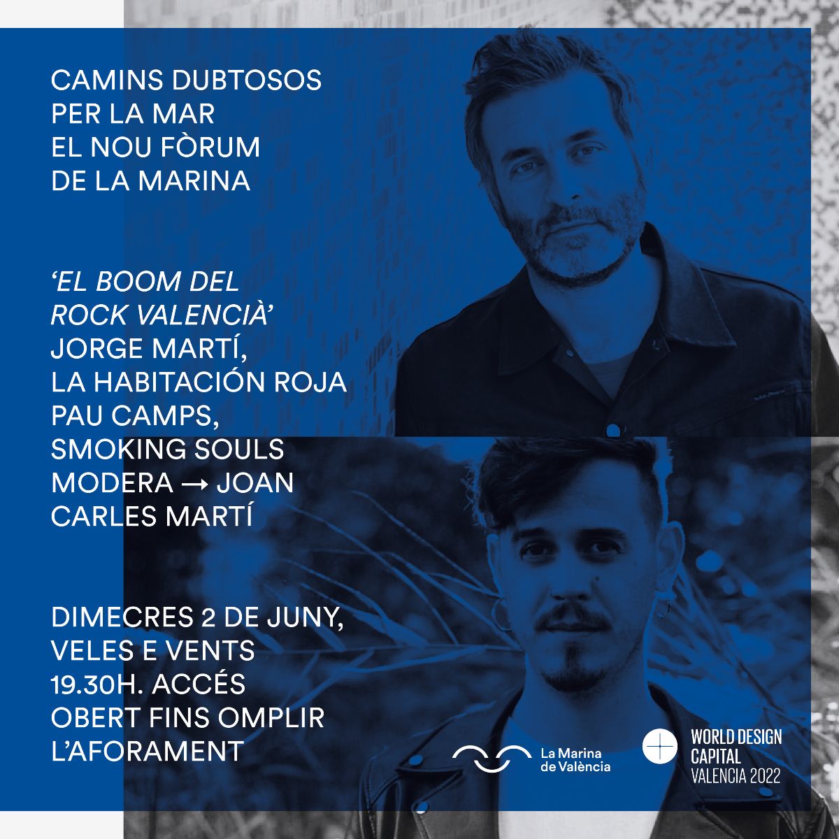 El ciclo 'Camins dubtosos per la mar' dedica su segunda edición al rock valenciano