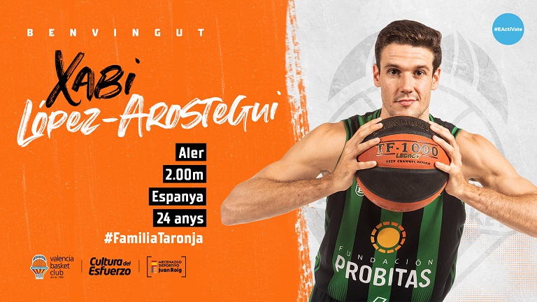 Xabi López-Arostegui se une al proyecto de Valencia Basket