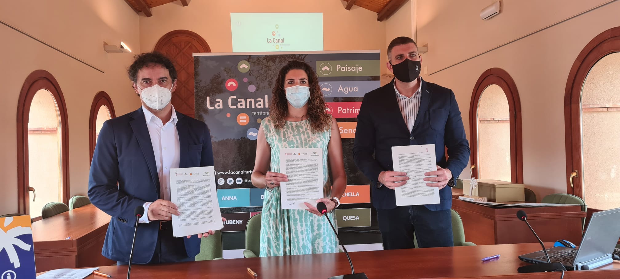 La Canal de Navarrés presenta la tercera fase del plan de dinamización turística