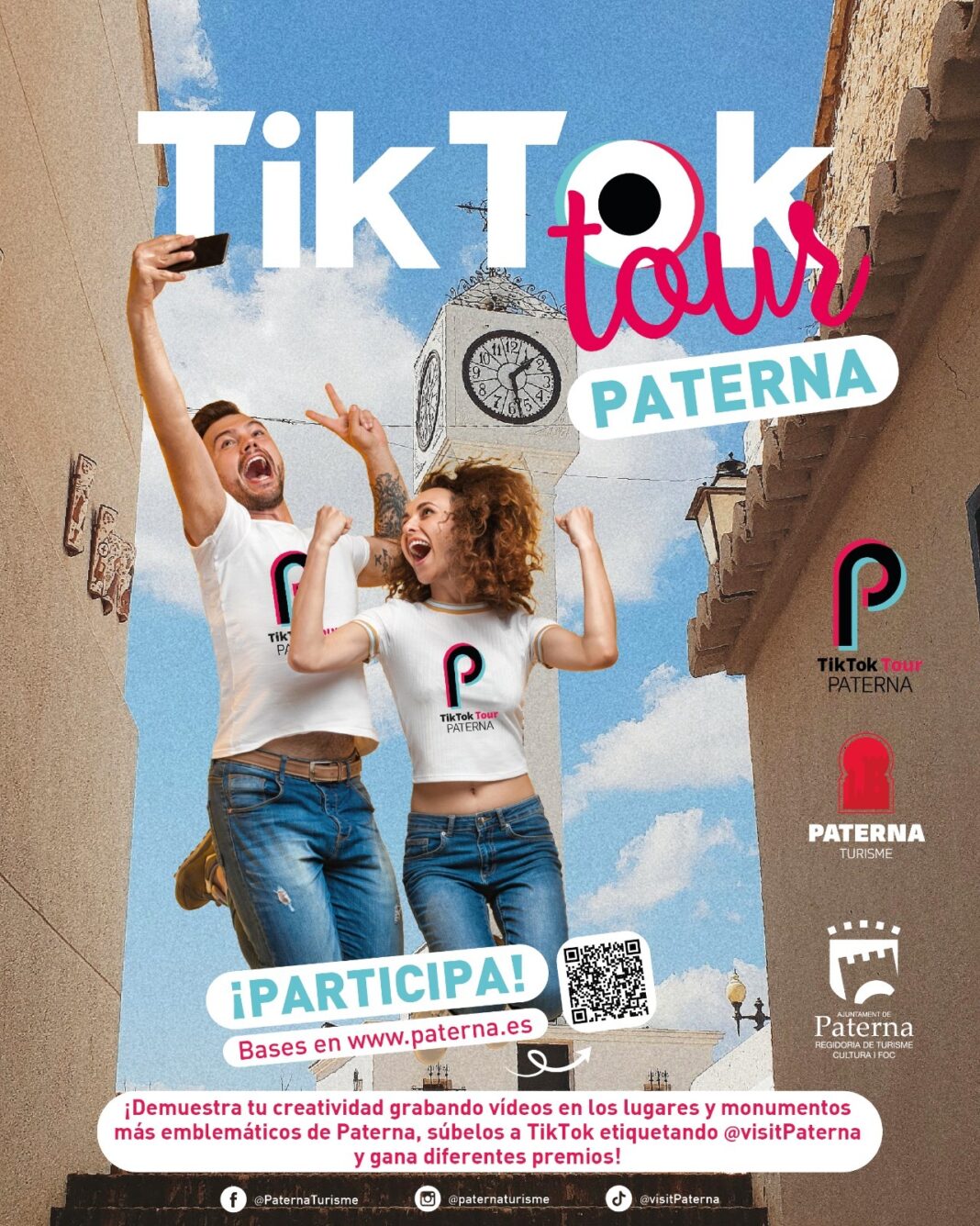 Paterna se convierte en la primera ciudad de España con un TikTok Tour para promocionar sus enclaves turísticos
