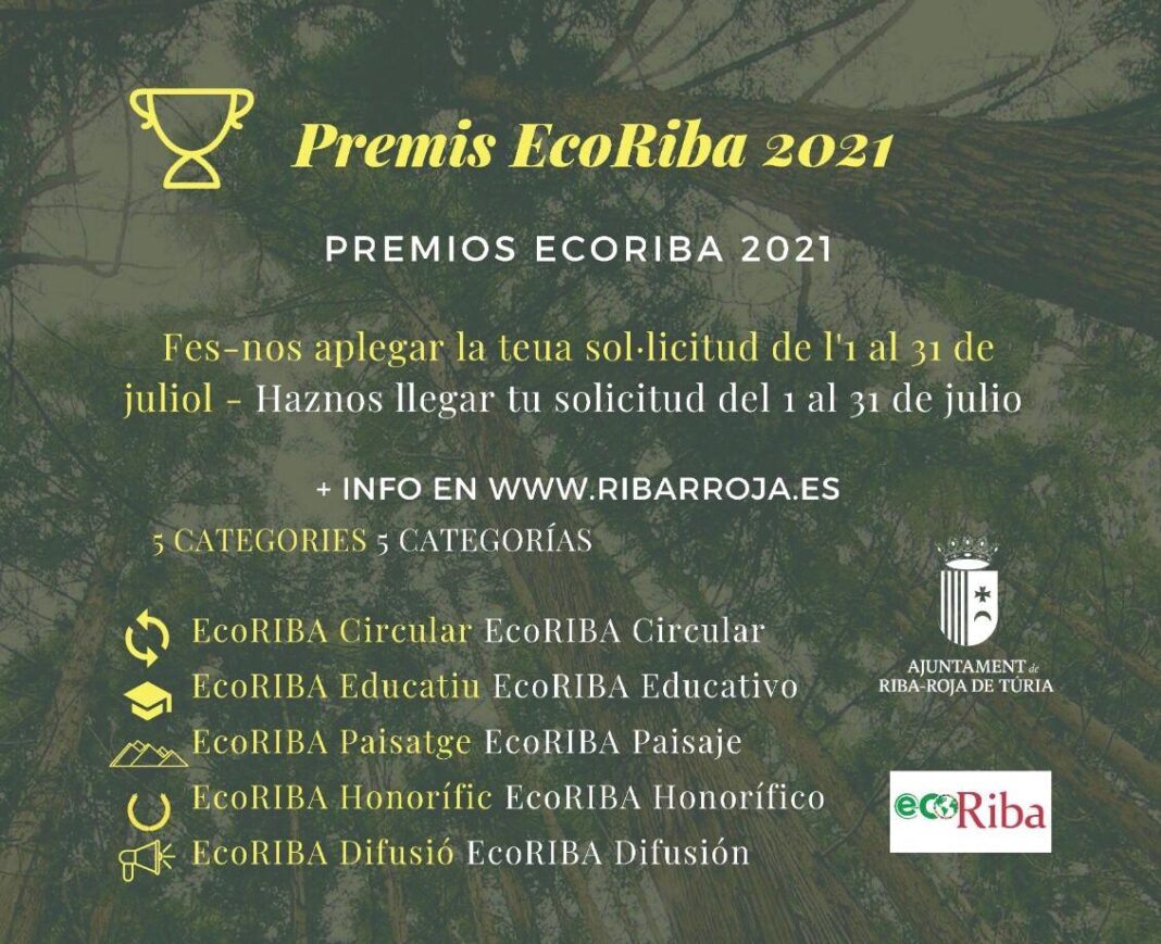 EcoRiba 2021 premia las iniciativas medioambientales en Riba-roja