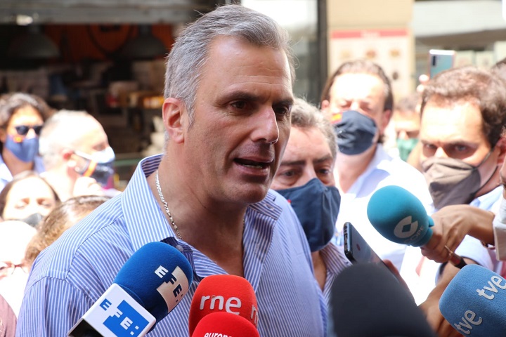 Javier Ortega Smith “Valencia tiene que ser el motor de España y no dar alas al separatismo”