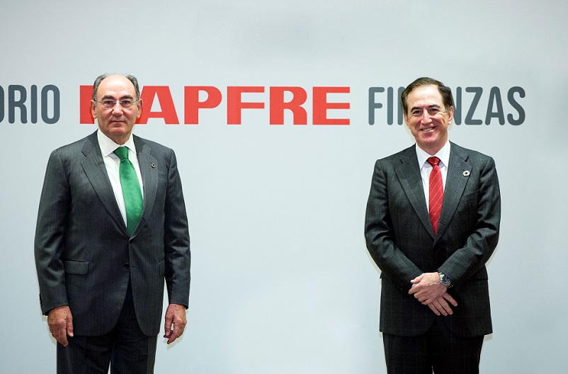 Ignacio Galán presidente Iberdrola y Antonio Huertas Presidente Mapfre