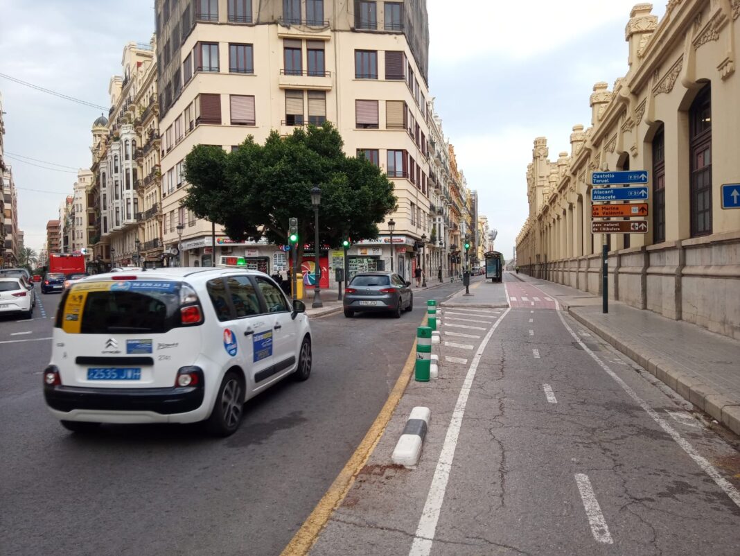 Reabre al tráfico la Calle Alicante y el sábado lo hará la C/Bailén tras las obras de la L10 de MetroValencia