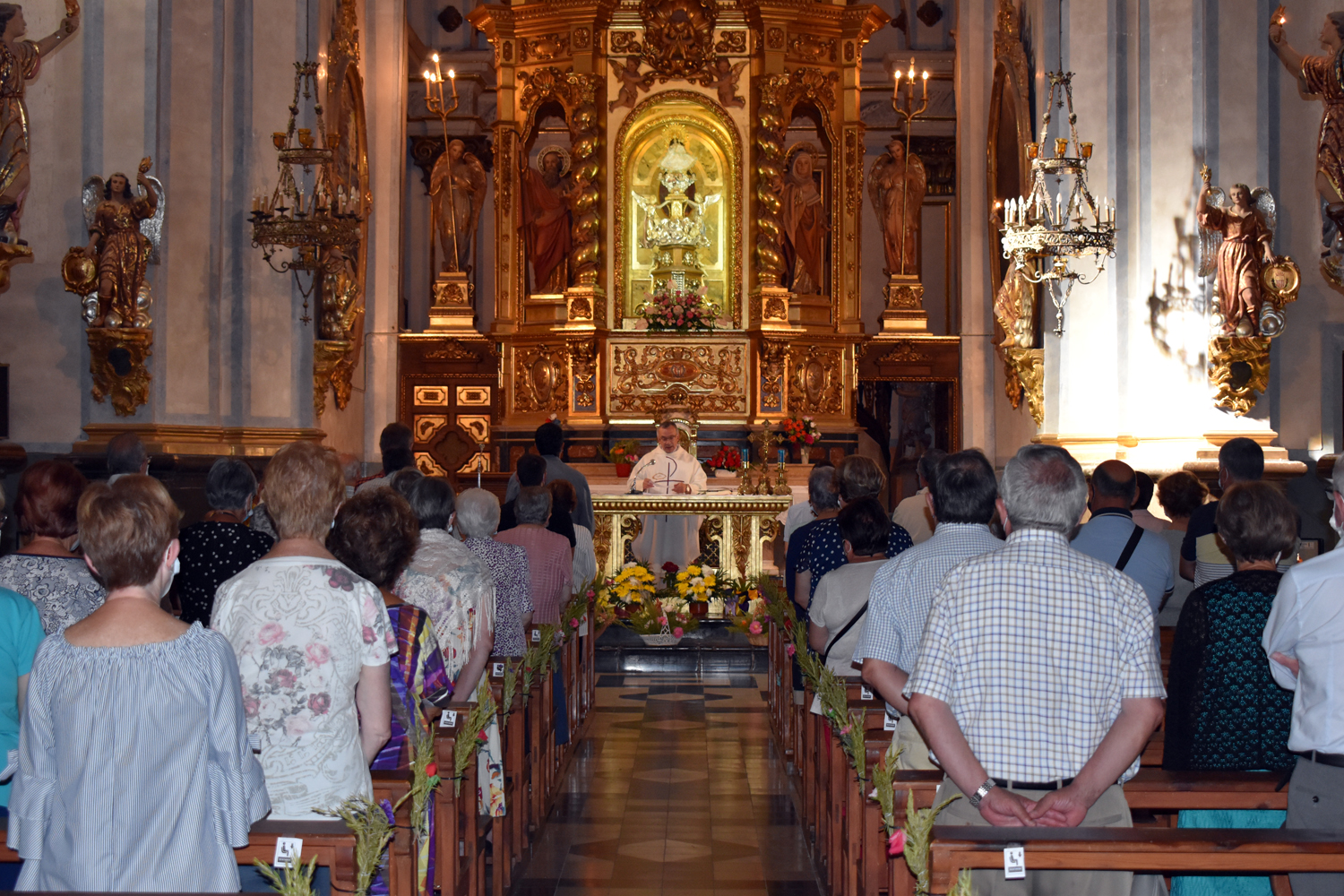 morellanos visitan a la Virgen de Vallivana