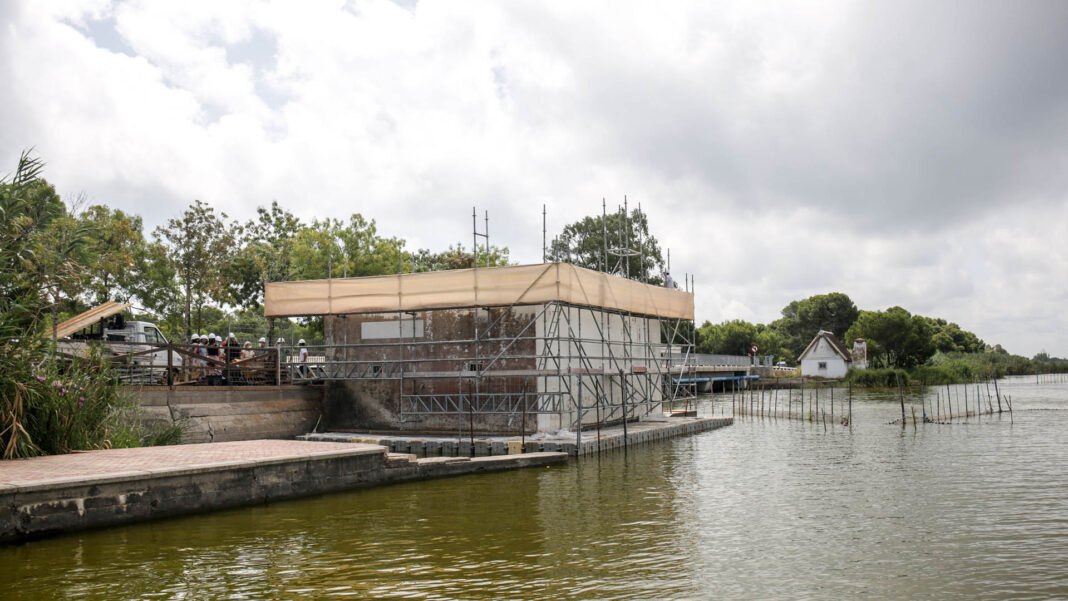 Se recupera el embarcadro de la Gola de Pujol y el edificio será un centro de interpretación de la navegación