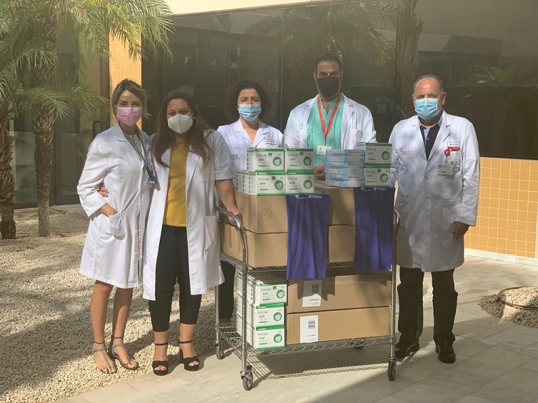 El Hospital Universitario de Torrevieja envía material sanitario a Cuba