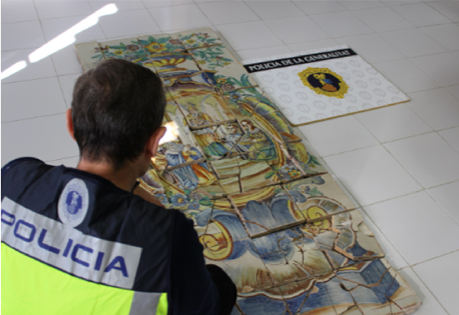 La Policía de la Generalitat interviene 250 obras de arte por un valor de 4,5 millones de euros