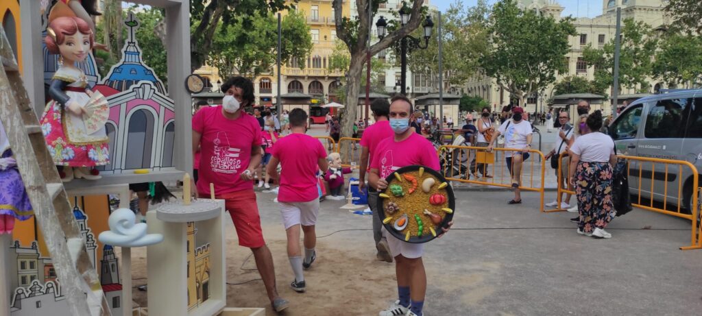 Las atípicas Fallas de Septiembre dan el pistoletazo de salida con la Plantá Infantil