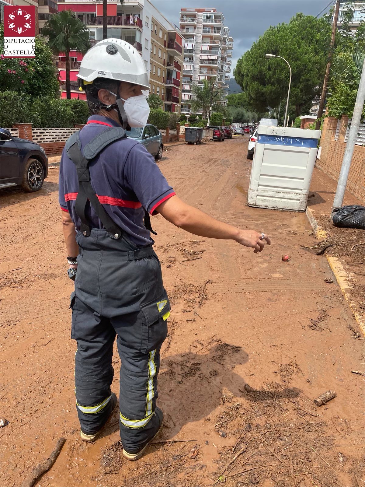 150 litros por metro cuadrado acumulados en Benicassim en unas tormentas que continuan esta noche y mañana
