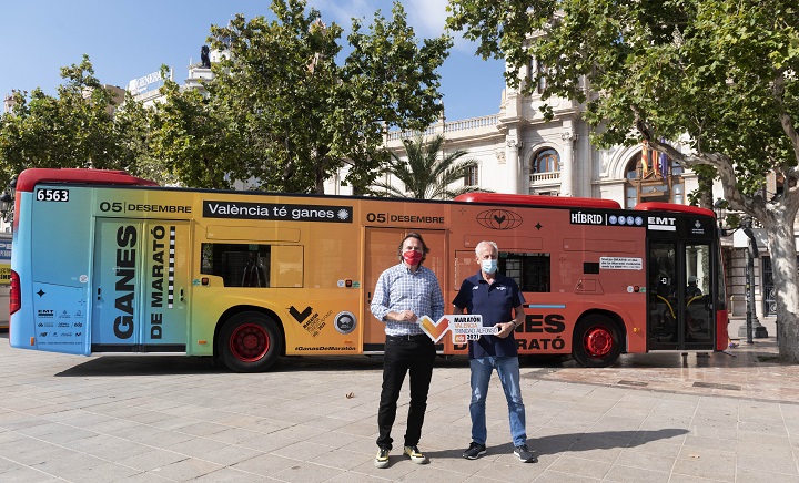 EMT Valencia y Maratón Valencia renuevan su acuerdo para promover el transporte público y sostenible