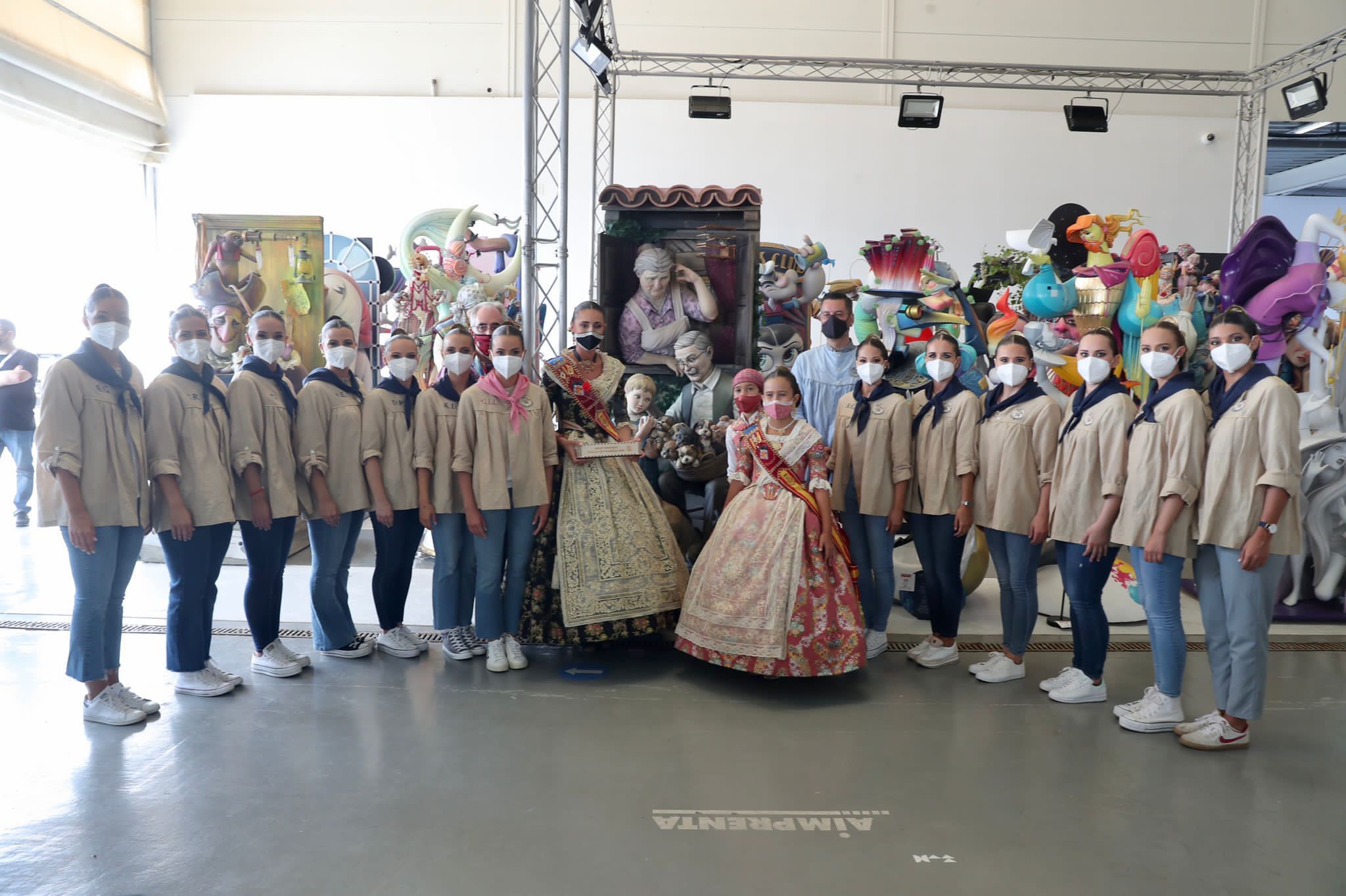 Almirante Cadarso hace doblete en los Ninots Indultats de estas Fallas atípicas