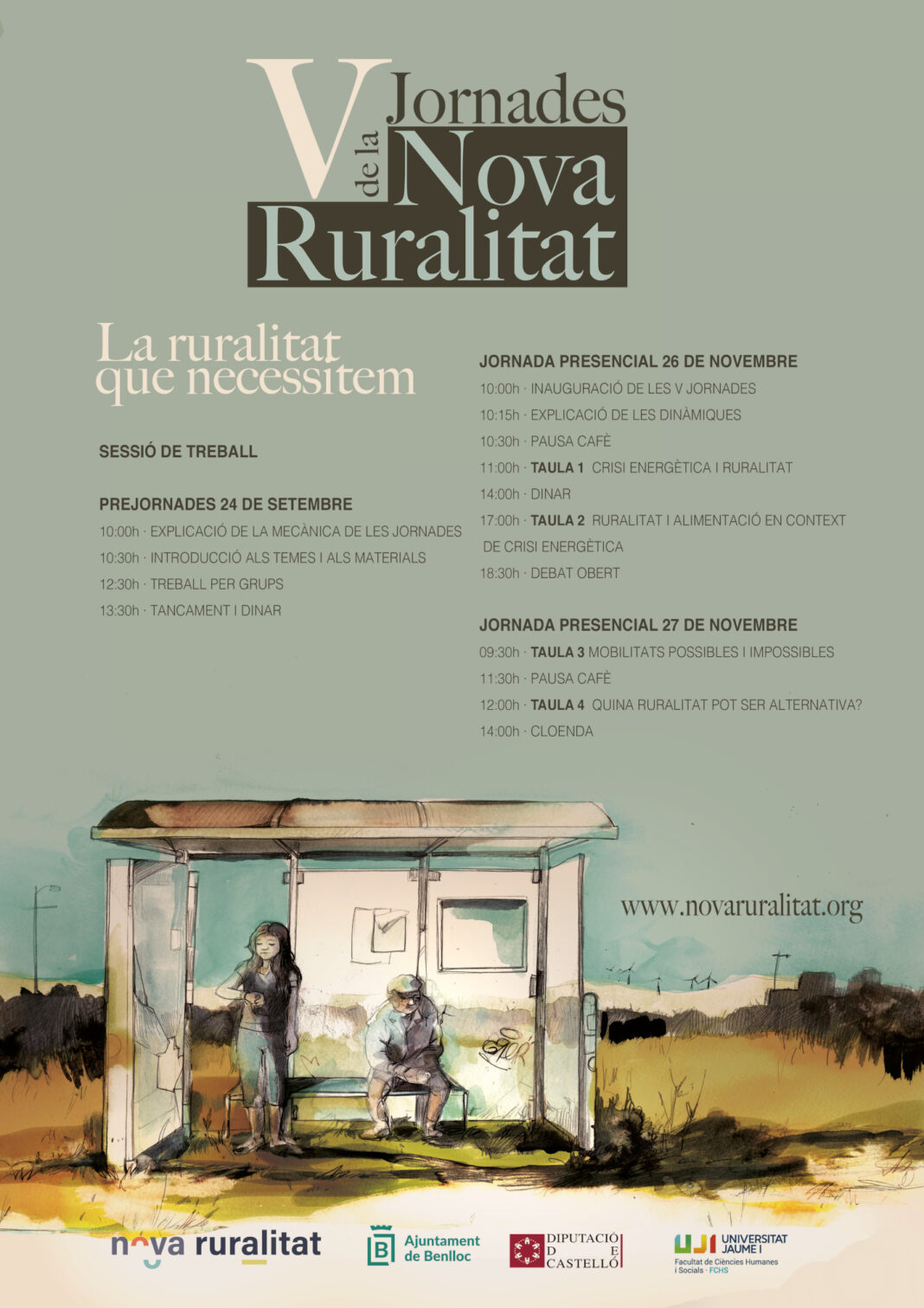 La quinta edición de las Jornadas de la Nueva Ruralidad debatirá sobre la oportunidad que tiene el medio rural de salir reforzado ante la crisis energética