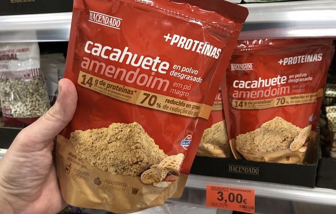 Mercadona lanza su nuevo cacahuete en polvo desgrasado y ya vende más de 5.000 paquetes al día