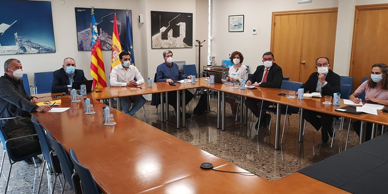 El Ayuntamiento de Sagunto y la Autoridad portuaria de Valencia avanzan en la integración puerto-ciudad