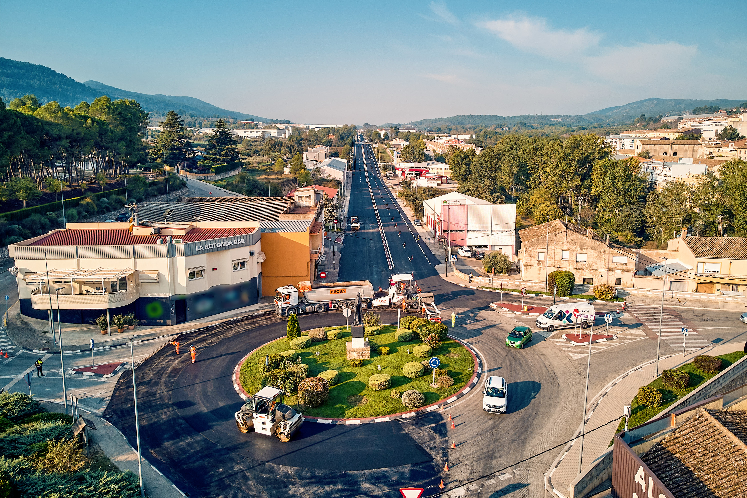 La Conselleria de Obras Públicas invierte más de 800.000 euros para mejorar la seguridad vial de la CV-81 en el término municipal de Bocairent