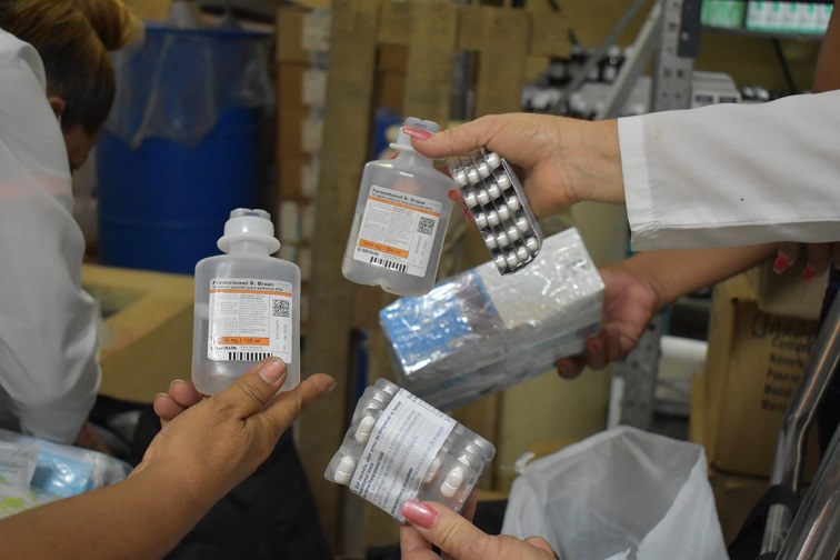 Un hospital cubano recibe medicamentos y productos sanitarios donados desde una parroquia valenciana