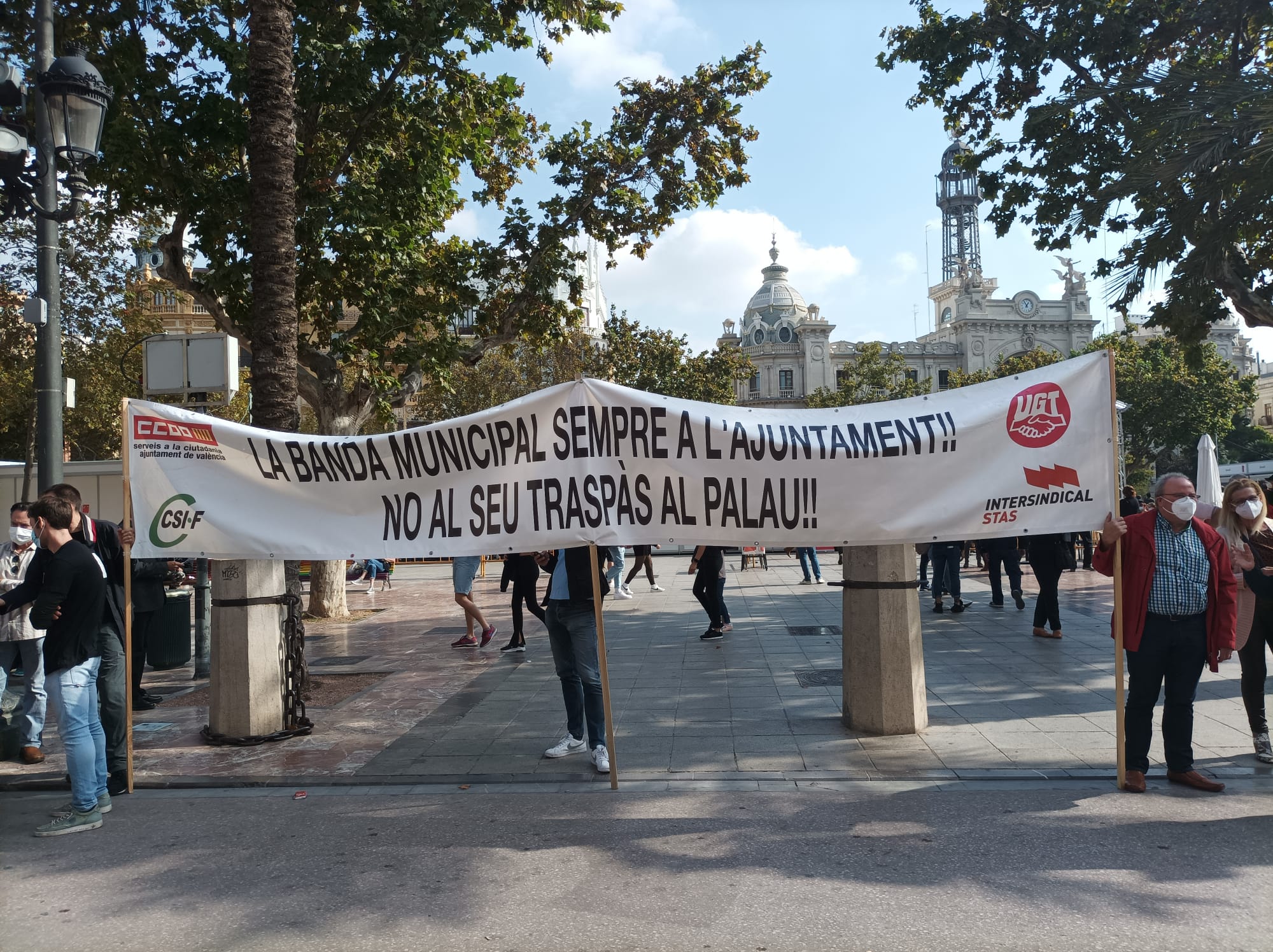 El Ayuntamiento de Valencia suspende el concierto de los Premios Goya ante la huelga de la banda municipal