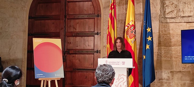 La Generalitat Valenciana presenta la imagen gráfica del 9 d'Octubre