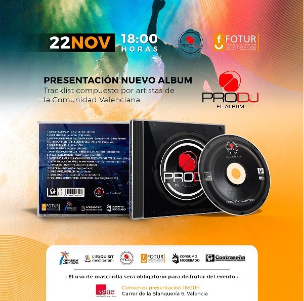 Prodj CV y Fotur presentan “ProDJ el álbum”