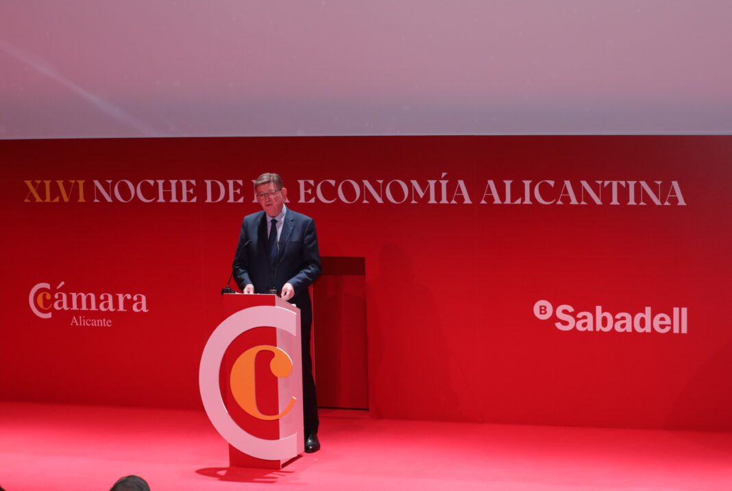 Puig anuncia una inversión que califica de histórica para Alicante en los Presupuestos de la Generalitat Valenciana 2022