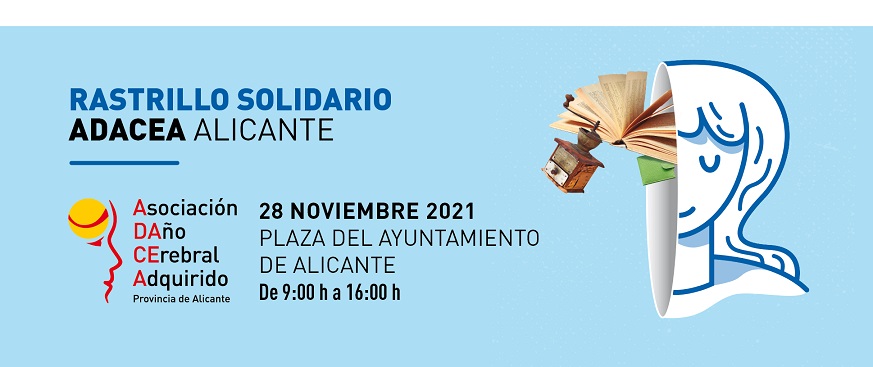 ADACEA Alicante celebra su tradicional Rastrillo Solidario el 28 de noviembre