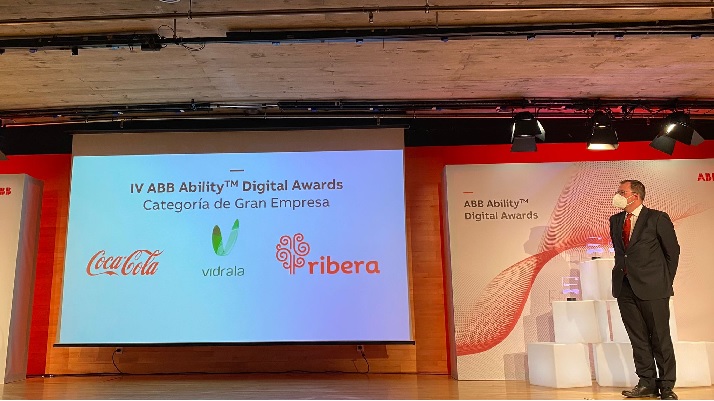 Ribera, finalista en los ABB Ability Digital Awards por el cuidador virtual para pacientes Covid o con EPOC