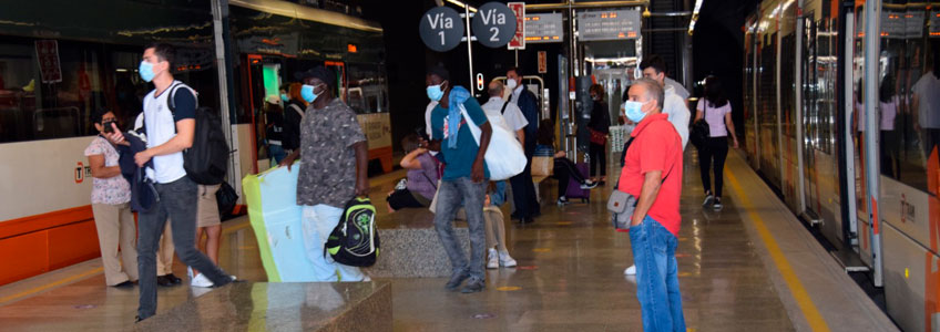 MetroValencia y Tram Alacant consiguen en Octubre el récord de viajeros de este año, mejorando sus cifras