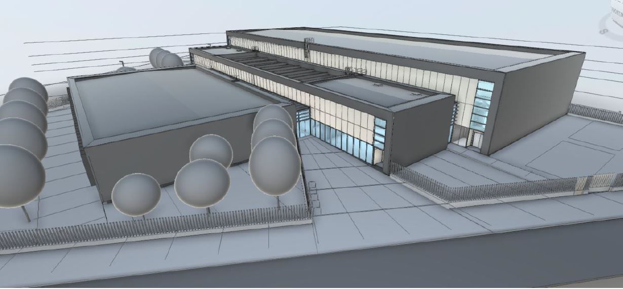 El Valencia CF presenta al Ayuntamiento el proyecto del polideportivo de Benicalap que debe contruir para poder hacer el futuro estadio