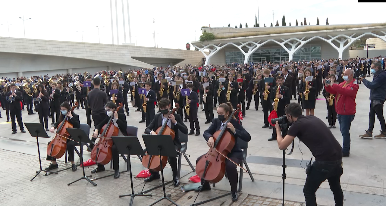 La Generalitat y la FSMCV organizan el concierto ‘Gran Paquito’ con la participación de un millar de músicos de 30 bandas de la Comunitat Valenciana