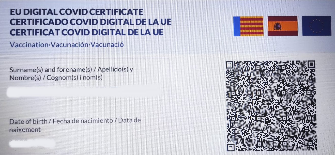 La Generalitat Valenciana solicita al TSJCV implantar el pasaporte COVID para el mes de diciembre y las Navidades