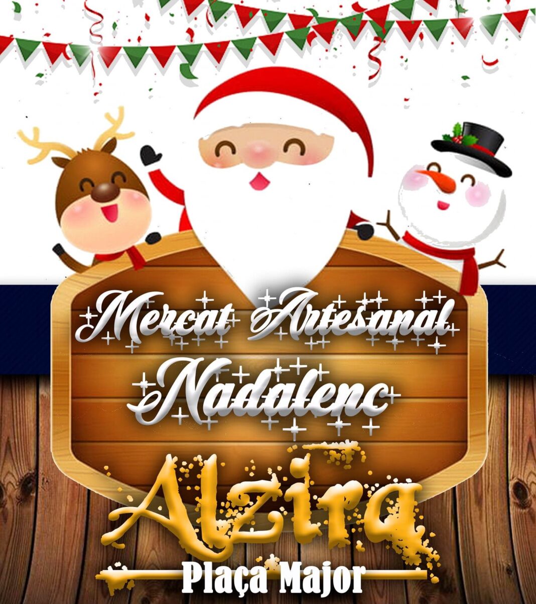 El Mercado de Navidad vuelve a la Plaza Mayor de Alzira