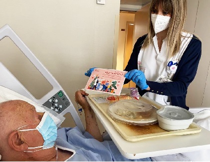Ribera ofrece a sus pacientes menús especiales por Navidad en el Hospital Universitario del Vinalopó