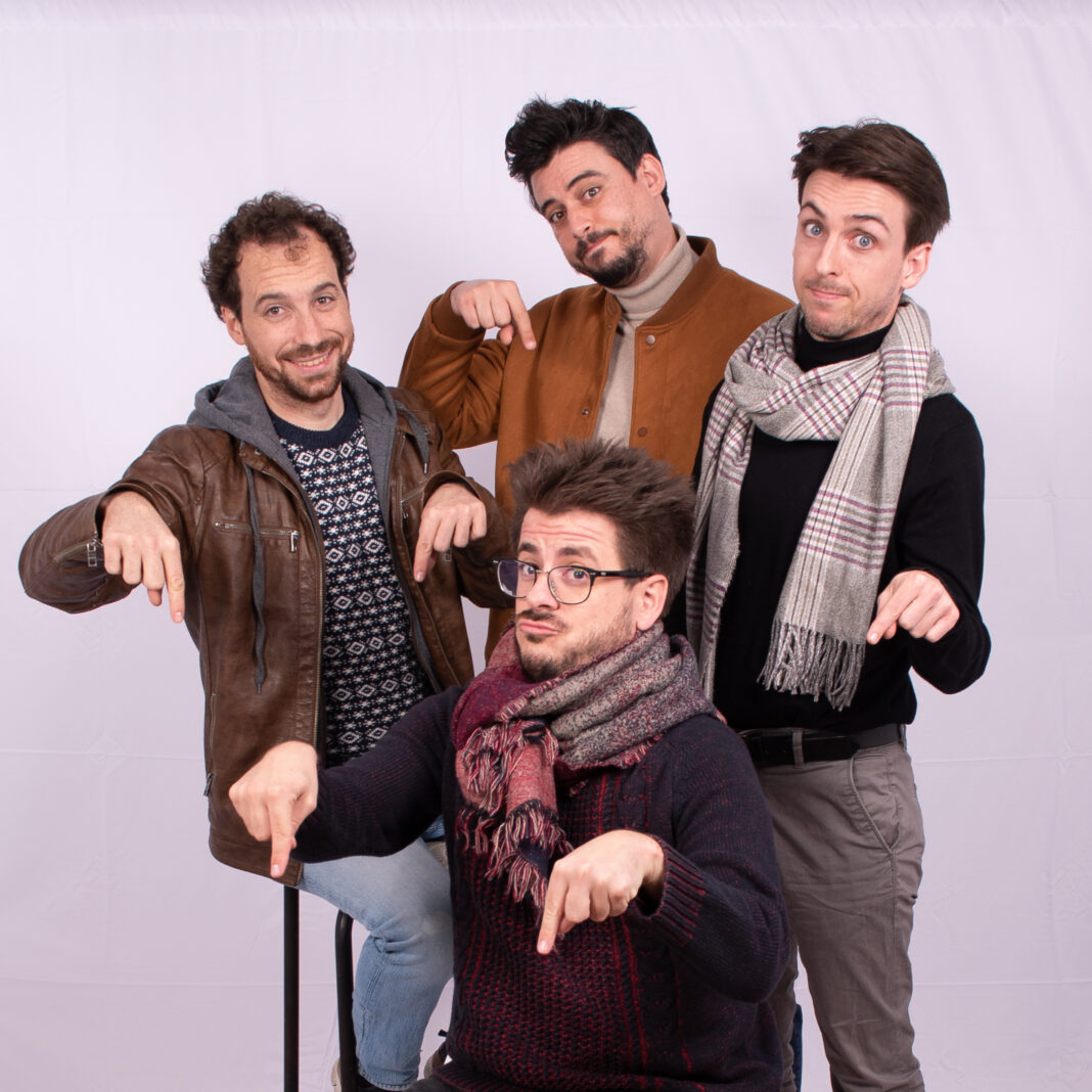 El cuarteto vocal valenciano Melomans presenta un musical navideño en La Plazeta de Valencia
