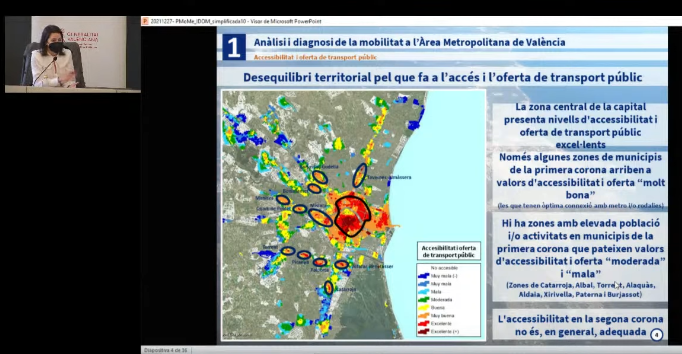 Cada día se efectúan más de 5 millones de desplazamientos en el área metropolitana de Valencia