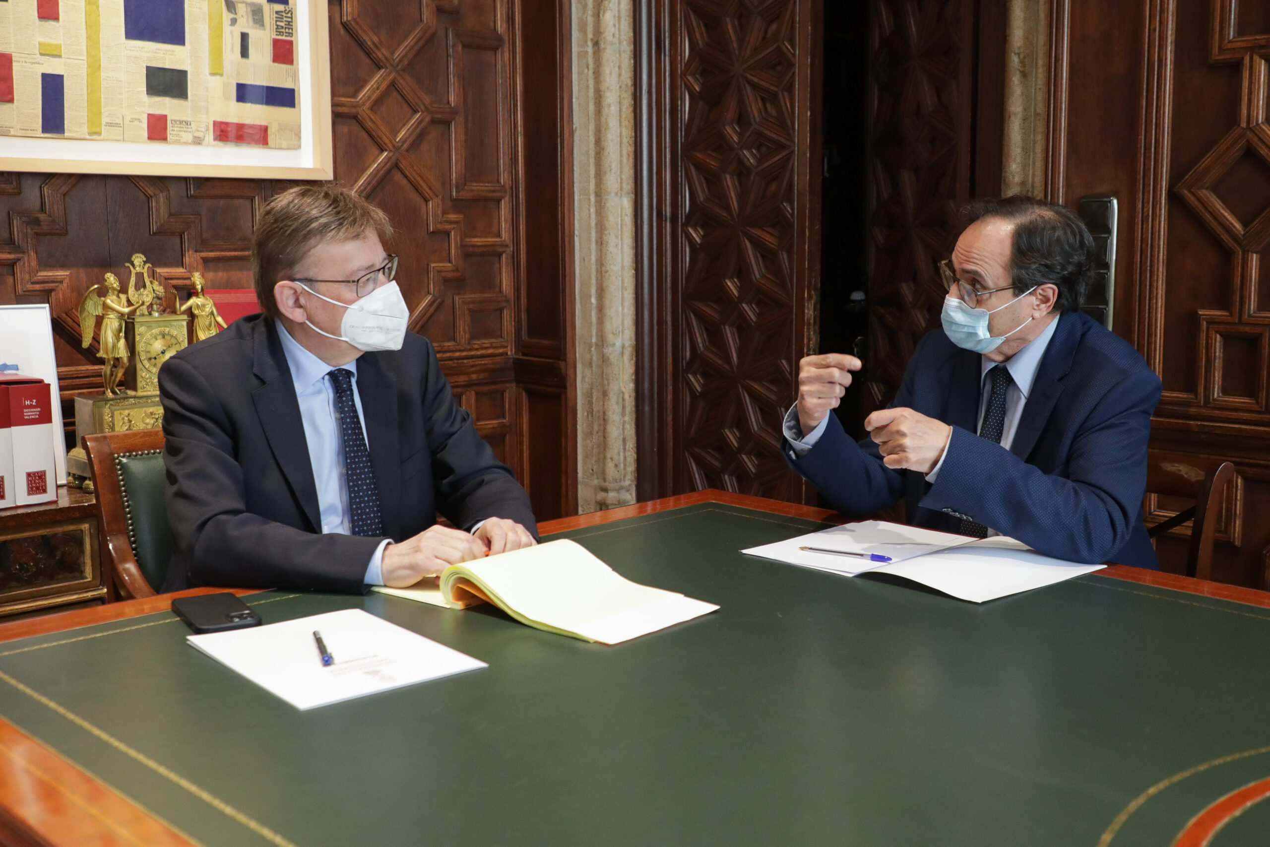 Puig pide un debate 'riguroso' sobre el nuevo modelo de financiación que garantice la singularidad entre territorios y la igualdad de la ciudadanía
