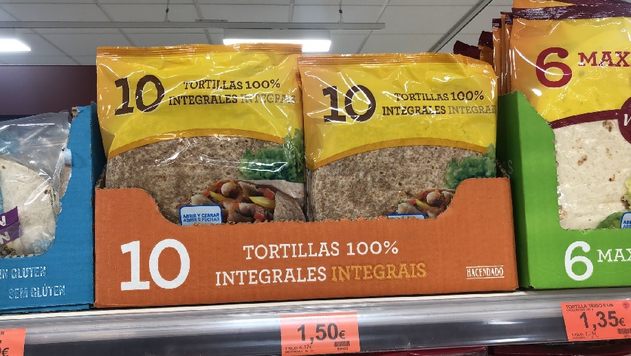 Mercadona consolida sus tortillas 100% integrales y aumenta en un 45% sus ventas