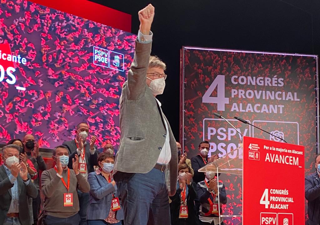 Puig: “El objetivo de los socialistas es ser la representación de la inmensa mayoría de la sociedad alicantina”