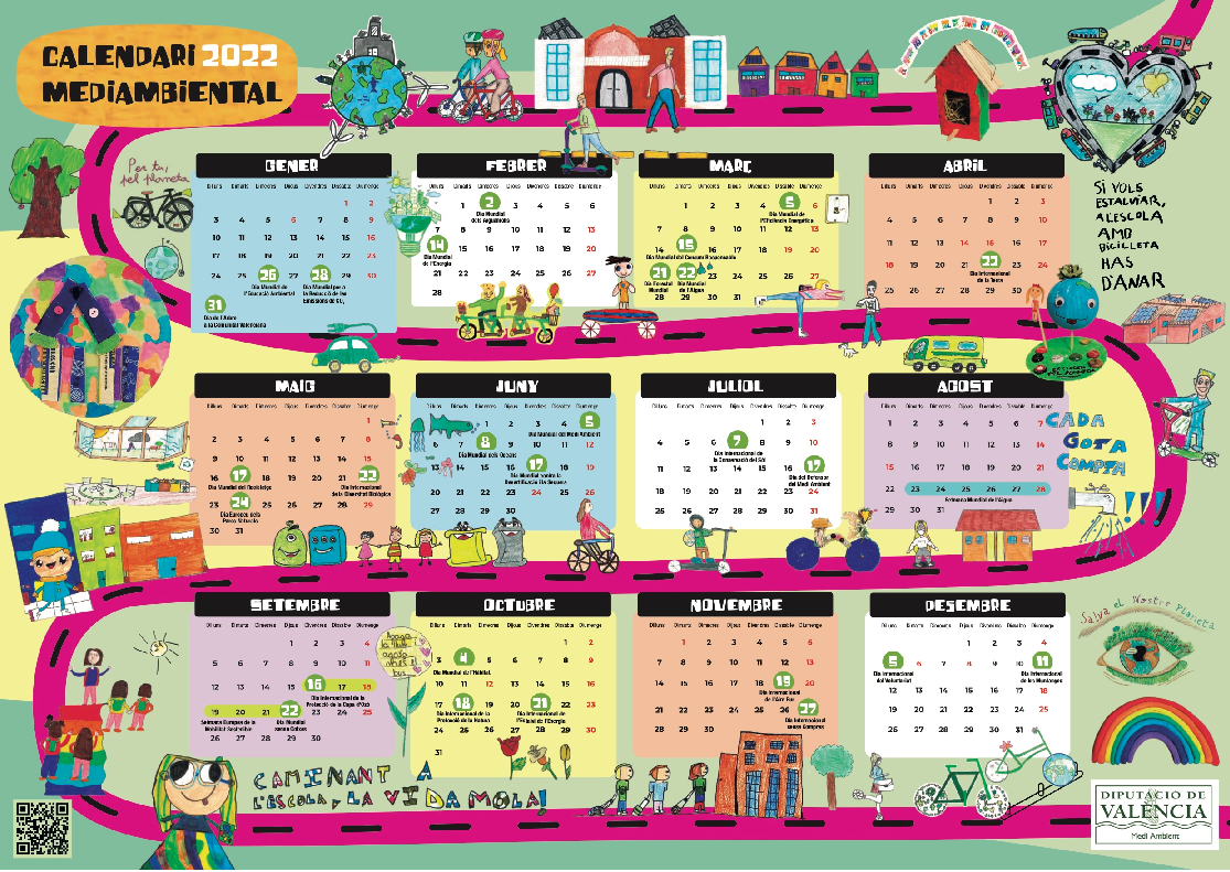 Cerca de 2.000 niños participan en el Calendario Ambiental de la Diputación de Valencia