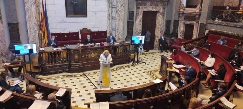 El PSPV y Compromís votaron contra los vecinos de Penyaroja y Vox se abstuvo en el Pleno de ayer