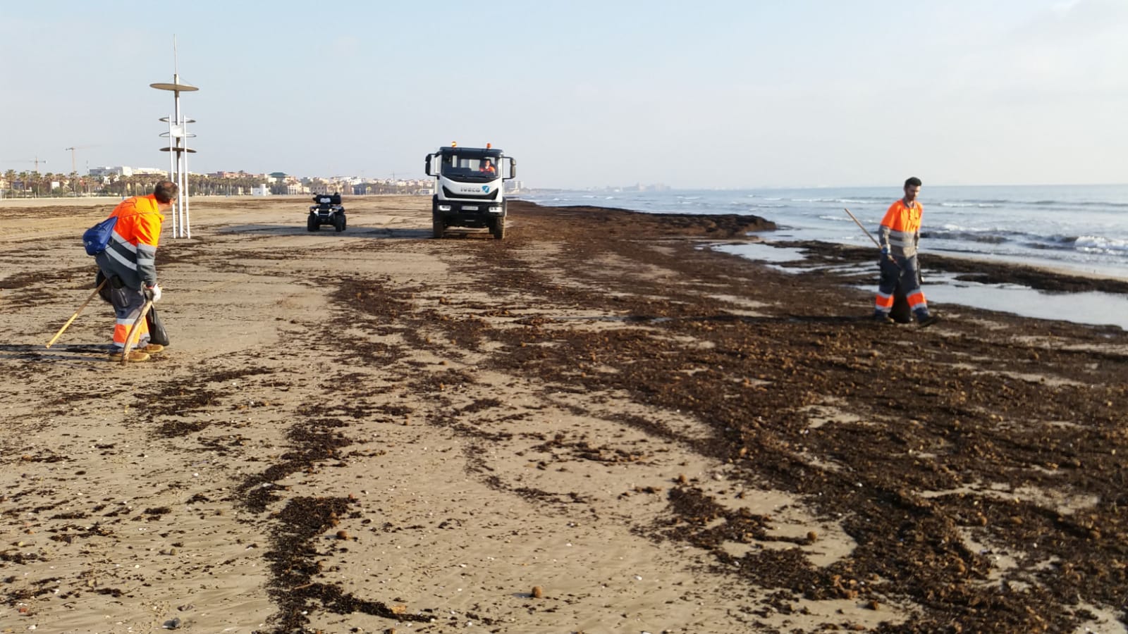El Ayuntamiento aprueba un protocolo de limpieza en las playas de l’Albufera