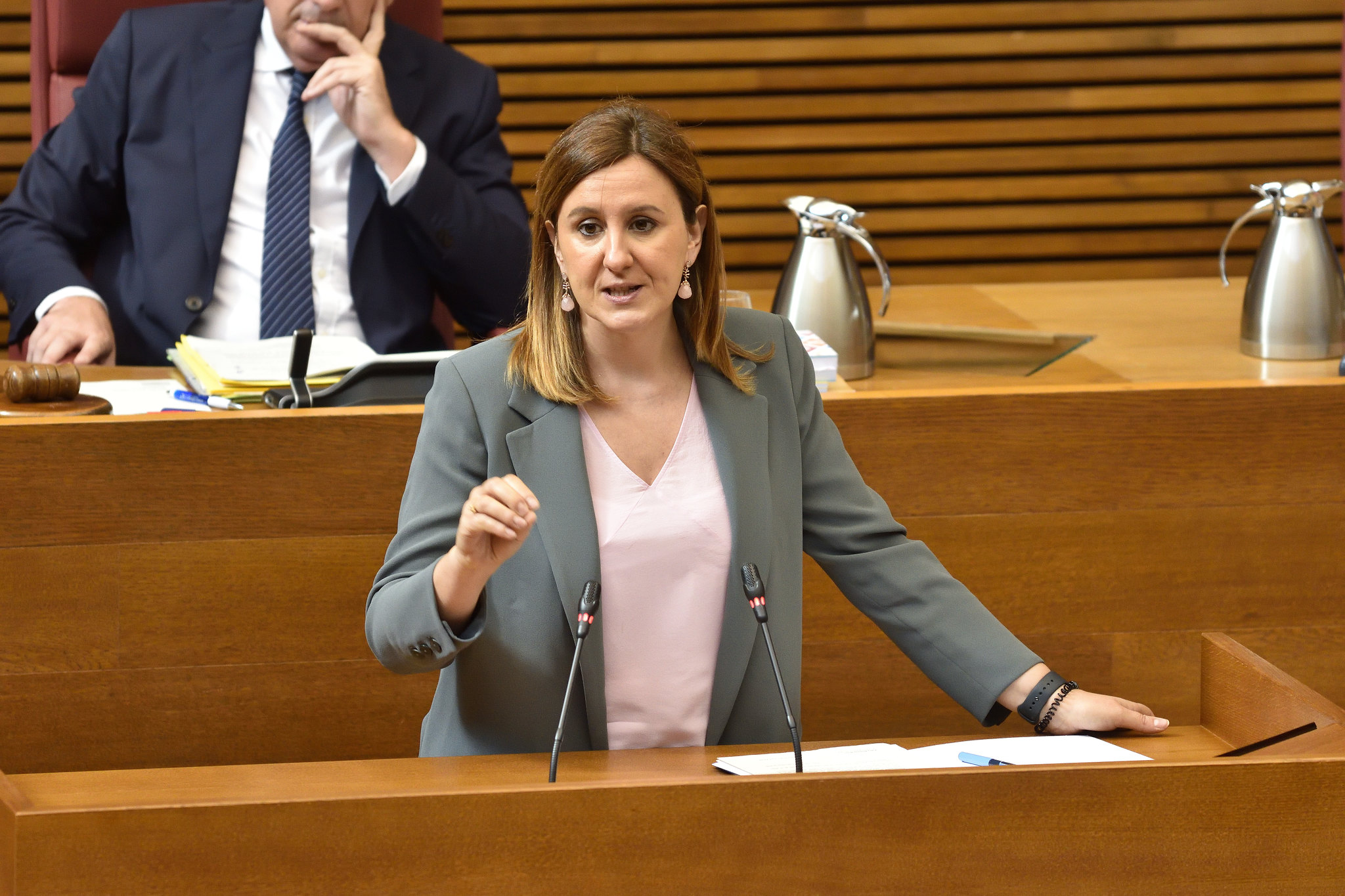 Catalá pide al gobierno de España agilizar el Corredor Mediterráneo y concluir la ampliación norte del Puerto de Valencia
