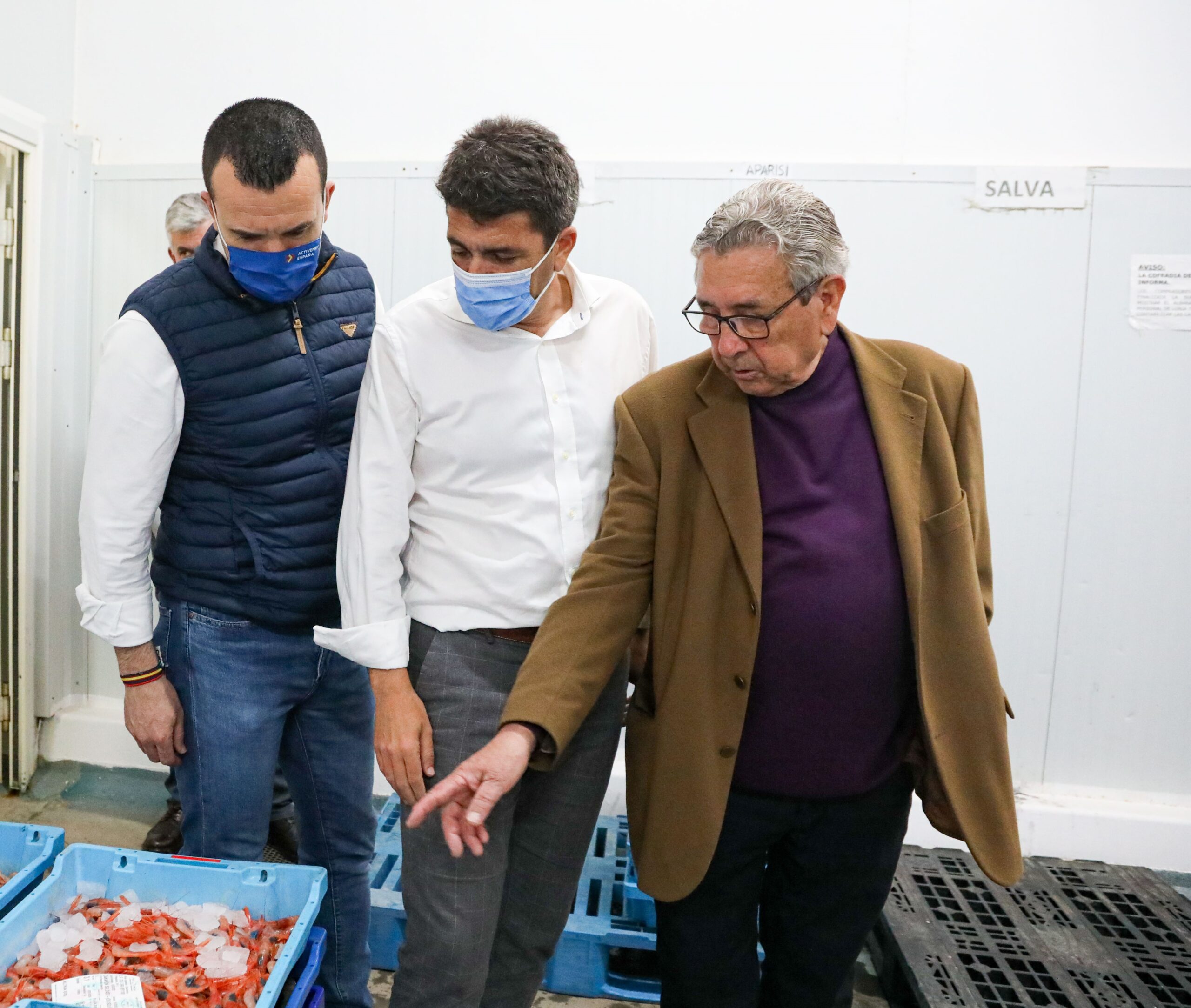 Mazón se compromete a crear una Dirección General de Pesca para que el sector tenga una mayor interlocución