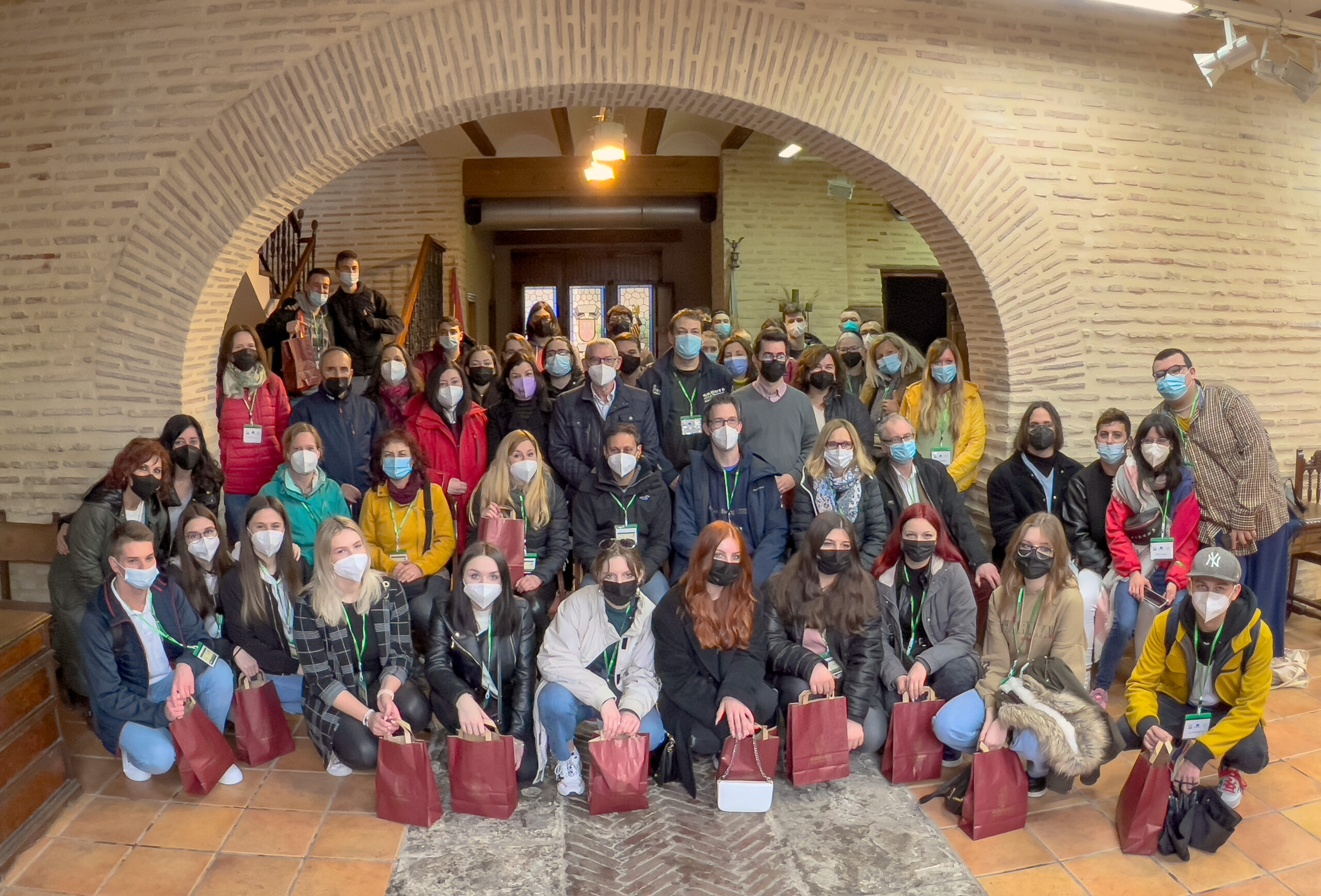 Alumnos europeos visitan Alboraya como parte de un programa ecologista internacional