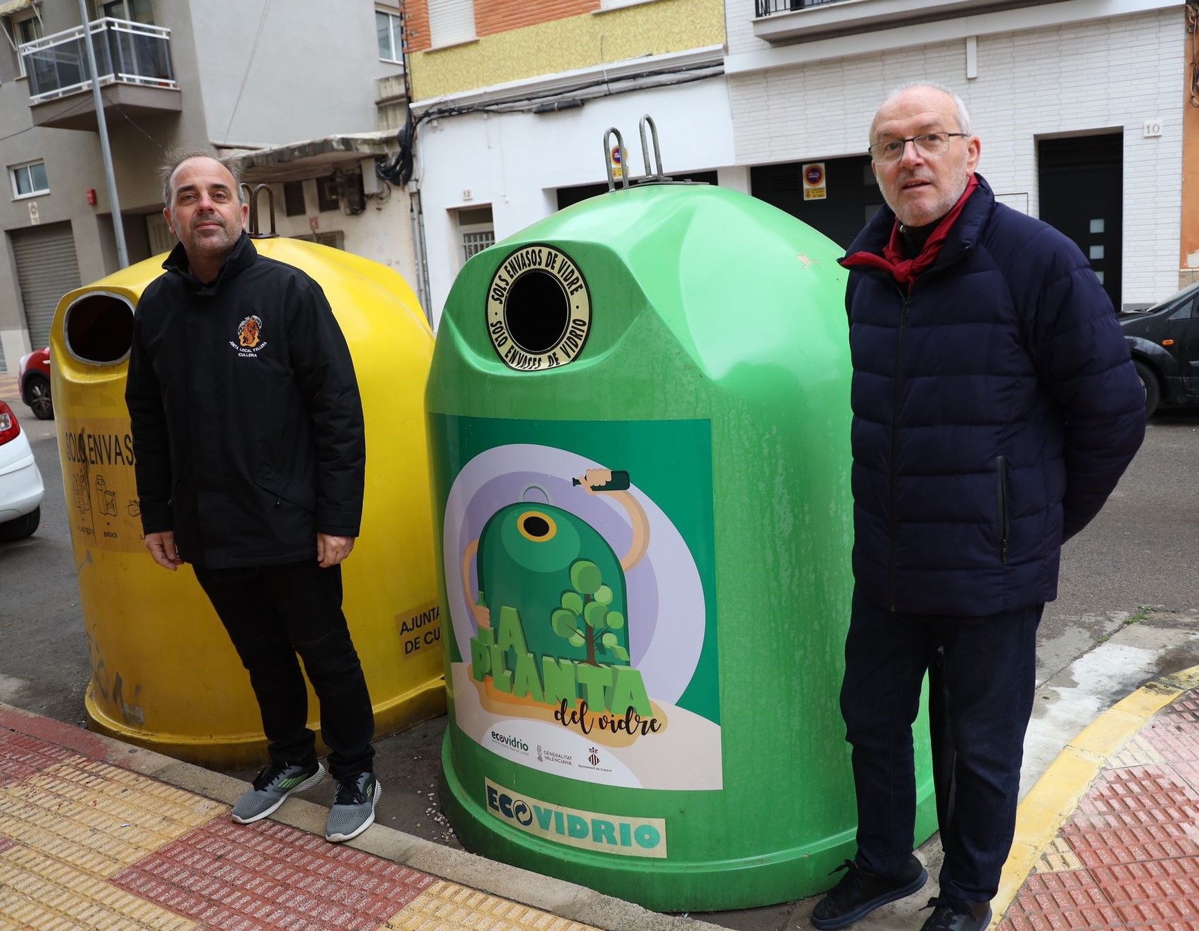Cullera fomenta el reciclaje de vidrio en Fallas