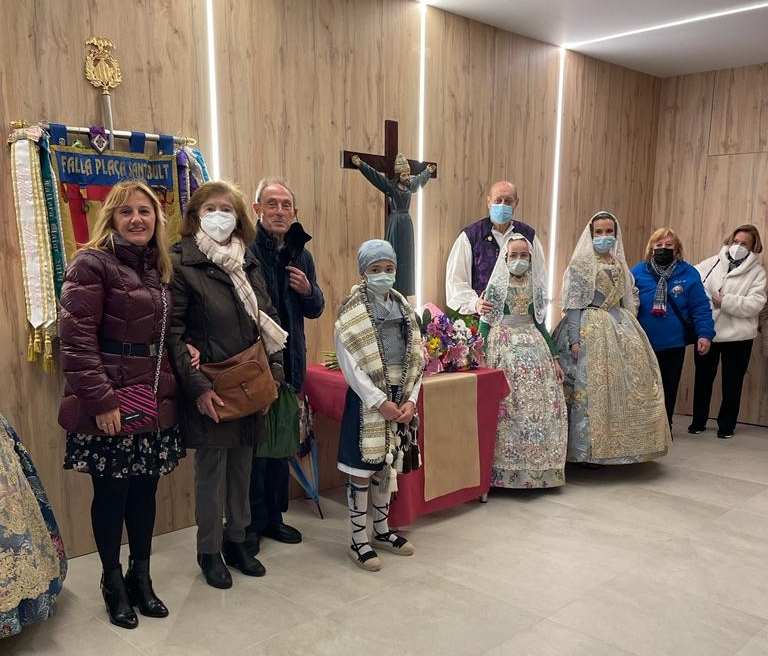 La comisión fallera de Sant Bult honró al Sant Bult el pasado 19 de marzo