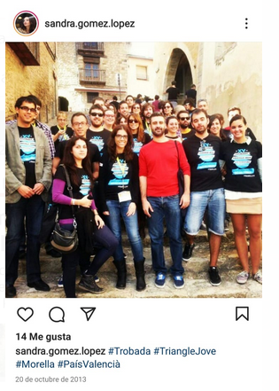 Sandra Gómez y sus flirteos juveniles con el catalanismo, el independentismo y con Compromís