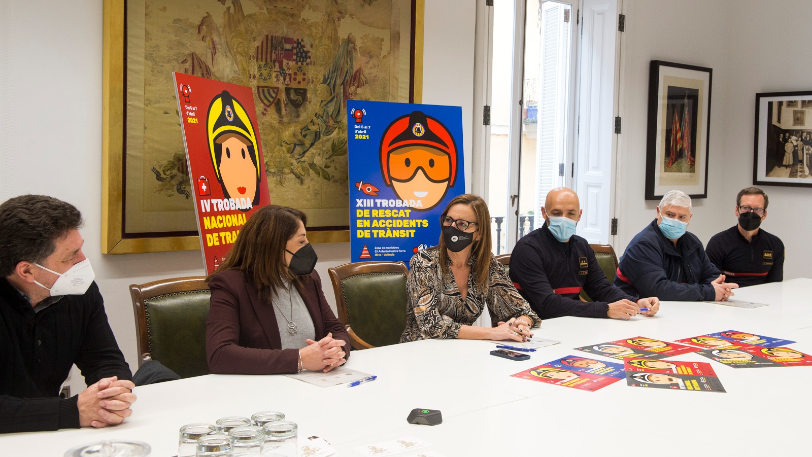 El Consorcio de Bomberos organiza el IV Encuentro nacional de Trauma, el XIII Encuentro de rescate en accidentes de tráfico y la Semana de la Seguridad viaria en Oliva